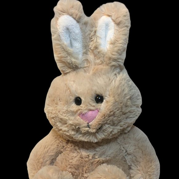 HTF Animal Adventure Tan Bunny Rabbit Plush Cream Ears Sweet Sprouts 2015 Lovey - Picture 2 of 7